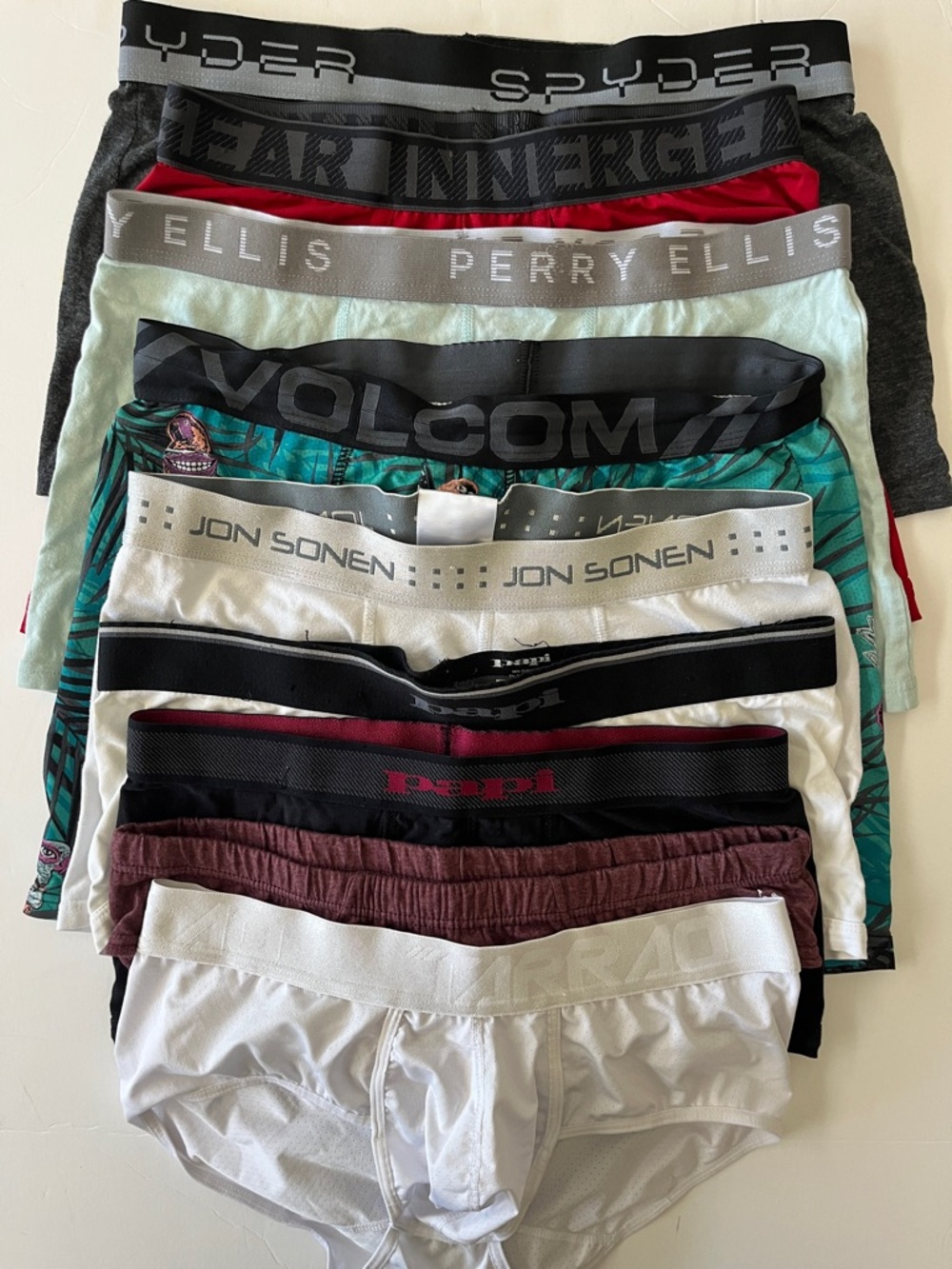 Mixed Men's Underwear Pack - Assorted Colors by Multiple Brands